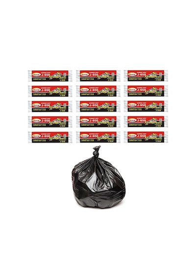 Ögem J-650 Jumbo Boy Çöp Poşeti 80x110Cm 90Lt 10'lu Rulo 15 Paket