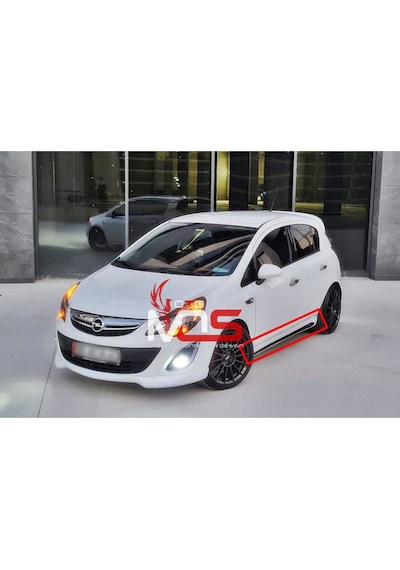 Opel Corsa D Rieger Marşpiyel Tk Fiberglass Boyasız