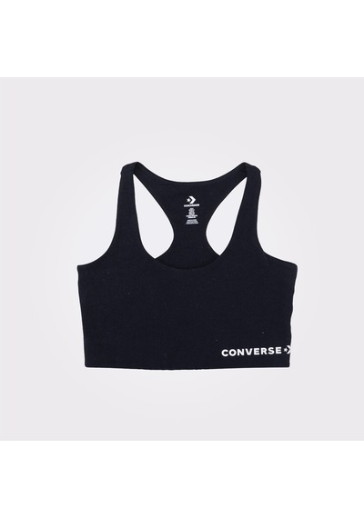 Converse Wordmark Kadın Siyah Bra Top