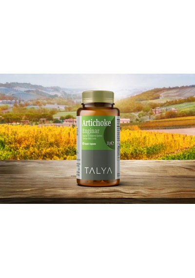 Talya Artichoke Enginar Yaprak Ve Eki İçeren Takviye Edici Gıda 60 Kapsül