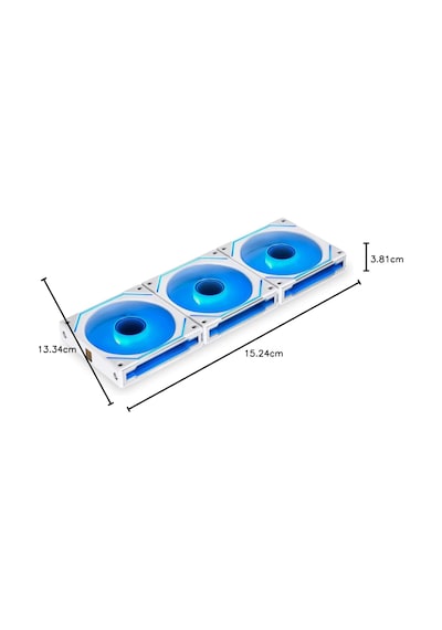 Unı Fan Sl Infinity 120 Rgb White Uf-slın120-1w 1x120mm Argb Beyaz Kasa Fanı Standart