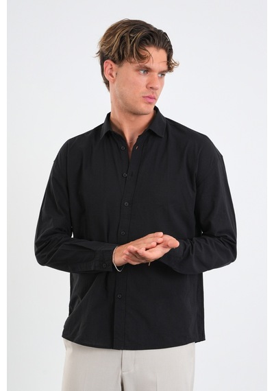 Redline Infinity Erkek Comfort Fit Gömlek Siyah Redline Infinity Erkek Comfort Fit Gömlek Siyah