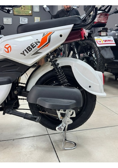Yiben Süper Jet 249 W Elektirkli Bisiklet Beyaz