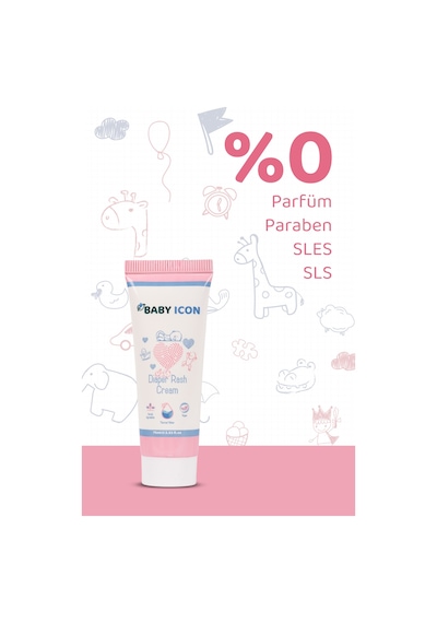 Baby Icon Organik Vegan Pişik Önleyici Ve Onarıcı Krem