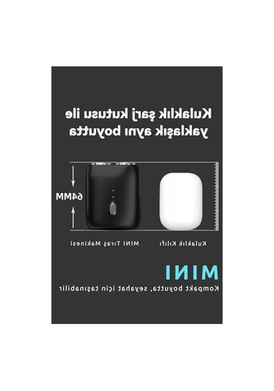 Mini Seyahat Tıraş Makinesi - Elektrikli