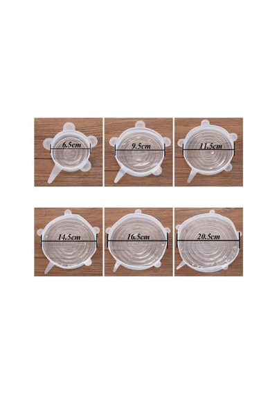Mithra Life 6 Lı Tazeliği Koruyan Silikon Streç Kapak Mıt1031 Sku: Smg8690010203502 Açık