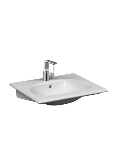Frame 5707b403-0001 Etajerli Lavabo, 60 Cm, Clean, Beyaz Açık Ceviz Frame 5707b403-0001 Etajerli Lavabo, 60 Cm, Clean, Beyaz Açık Ceviz