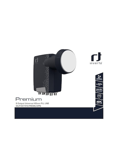 Inverto Premium Uln Octo Sekizli Lnb Full Hd 4K Uyumlu