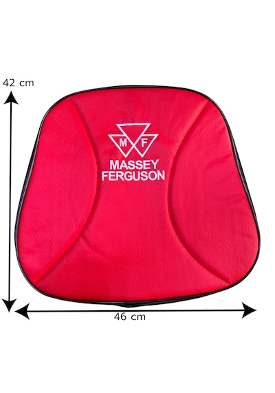 Massey Ferguson Traktör Koltuk Kılıfı Kırmızı Deri Kabinli/kabinsiz Tüm Modellere Uyumlu Kılıf