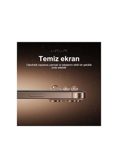 Premium Armor Series İphone 17 Pro Max İçin Uyumlu Hayalet Guard Özellikli Privacy Temperli Cam Ekran Koruyucu 28 Derece