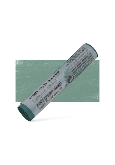 Schmincke : Artist Soft Pastel Boya : 081 H Cold Green Deep