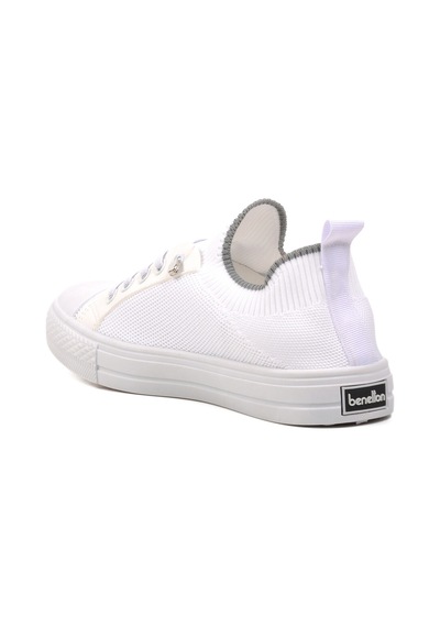 United Colors Of Benetton Beyaz Kadın Sneaker Benetton Bnı-10233 Z Beyaz