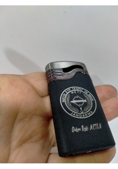 Mrchediyesepeti Kişiye Özel İsim Yazılı Ve Mdf Tasarım Kutulu Çakmak No :32