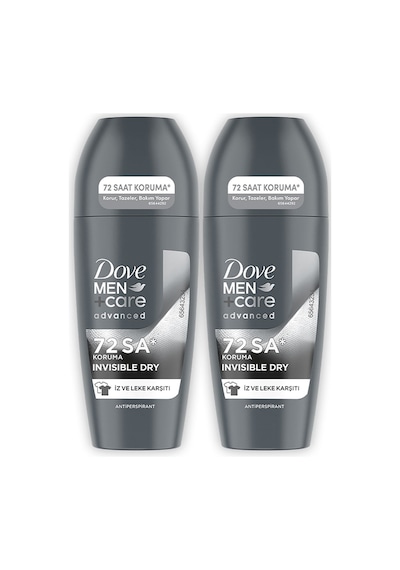 Dove Men +care Erkek Roll On Deodorant Invisible Dry 50 Ml X2