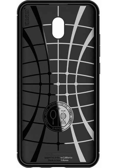 Spigen Redmi 8a İle Uyumlu Kılıf Rugged Armor Matte Black