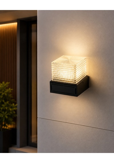 Ars 348957 Mercan Kristal Led Aplik 6w 3200k Gün Işığı Siyah