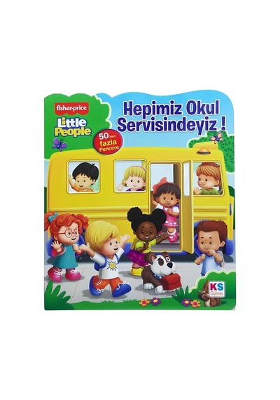 Eğlenceli Okul Servisi Flap Book Seti