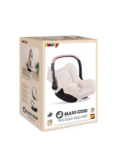 Smoby Maxi-cosi Bej Koltuk Taklit Oyuncak 42 Cm'ye Kadar Bebekler İçin Hafif, Ayarlanabilir Sap, 3 Genel