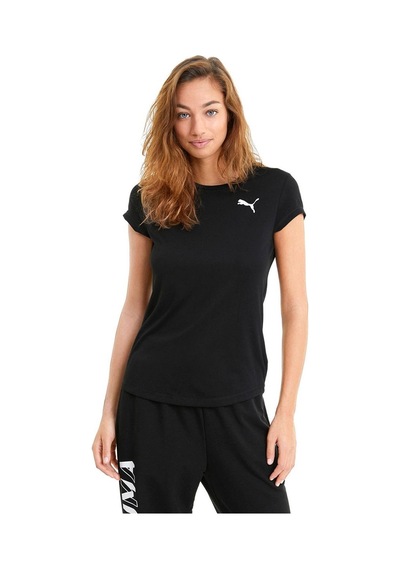 Puma Active Tee - Kadın Siyah Spor T-Shirt - 586857 01 Puma Active Tee - Kadın Siyah Spor T-Shirt - 586857 01