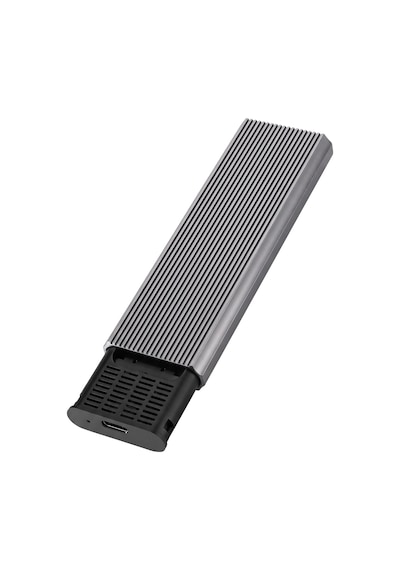 Jhd35 M.2 Sata Ve Nvme Ssd Dual Protocol Disk Kutusu Type-c Usb 3.1 10gbps Alüminyum 4tb Destekli Harici Ssd Disk Kutusu