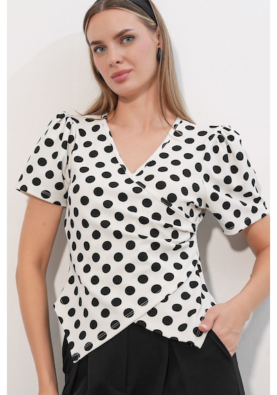 Hiccup Bdart Kadın Polyester Uzun Bluz Çok Renkli 03