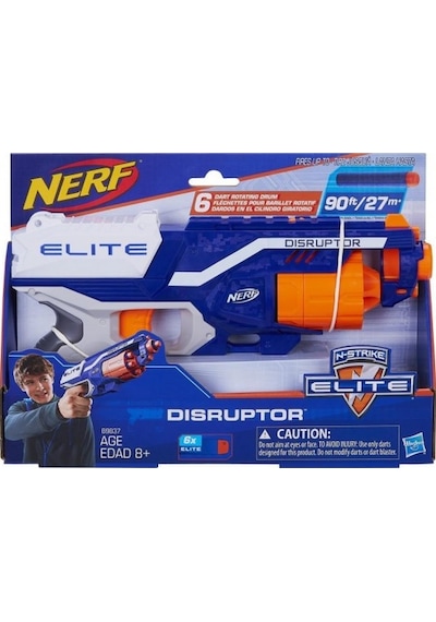 Nerf Elite Disruptor B9837 27 Metre Atış Mesafesi Nerf Elite Disruptor B9837 27 Metre Atış Mesafesi