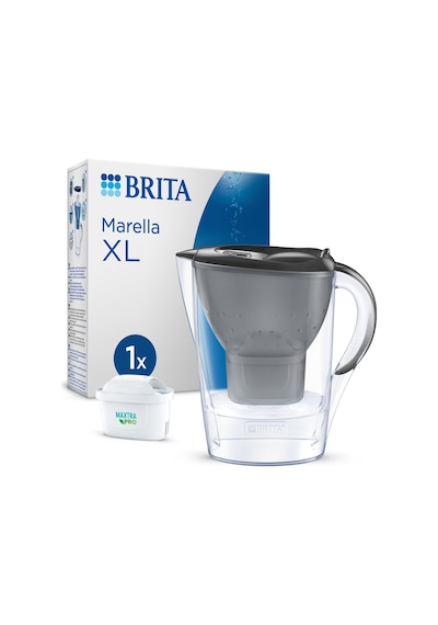 BRITA Marella XL 1x Maxtra Pro All-In-1 Filtreli Su Arıtma Sürahisi - Grafit 3,5 lt
