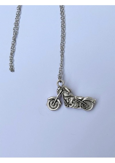 Paytak Moda Motorsiklet Zincir Kolye Pytkznkly218 Gümüş