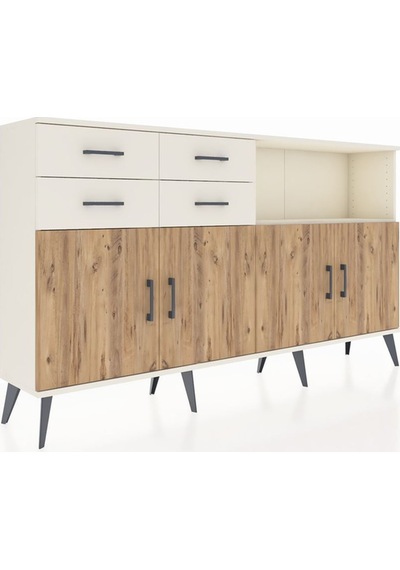 Arges Konsol 4 Raflı 4 Çekmeceli 4 Kapaklı 176x30x99 Aytaşı-çam/aytaşı Atlas Çam/aytası - Aytası Arges Konsol 4 Raflı 4 Çekmeceli 4 Kapaklı 176x30x99 Aytaşı-çam/aytaşı Atlas Çam/aytası - Aytası