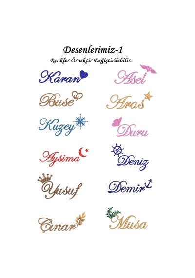 Gros Shop Yeni Doğan Müslin 4'lü Kimono Bağcıklı Tulum %100 Pamuk Organik Kişiye Özgü İsimli Nakış Desenli Ekru-2