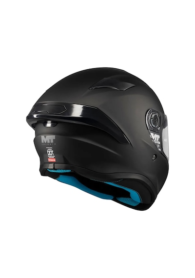 Mt Targo S Pure A1 Mat Siyah Full Face Kapalı Kask