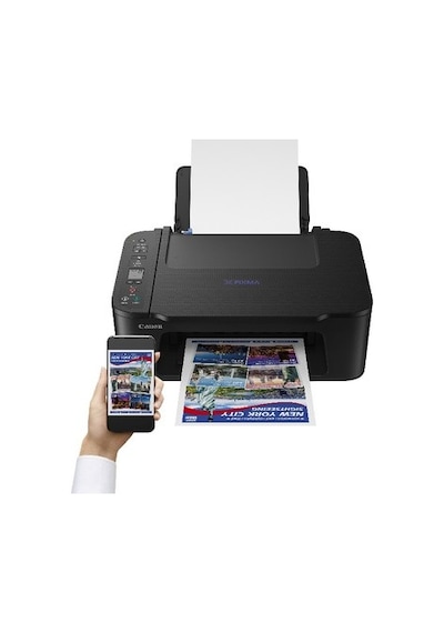 Canon Pixma E3640 Wi-fi + Tarayıcı + Fotokopi Renkli Çok Fonksiyonlu Mürekkep Püskürtmeli