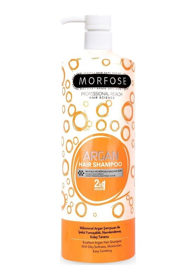 Morfose 2 in 1 Argan Turuncu Şampuan 1 L