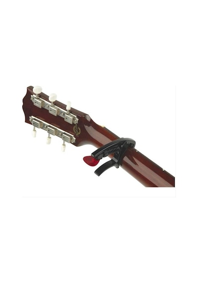 Planet Waves Pwcp09 Tri-action Capo-black Cızırtısız - Hassas - Ergonomik