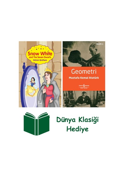 Snow White And The Seven Dwarfs + Geometri + Dünya Klasiği Hediye