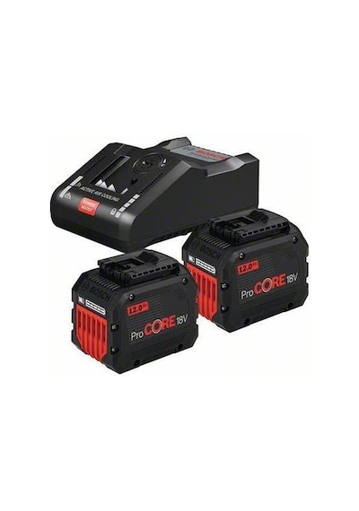 Bosch 18V Procore 12 Ah Akü Şarj Cihazı Seti 1600A016Gy