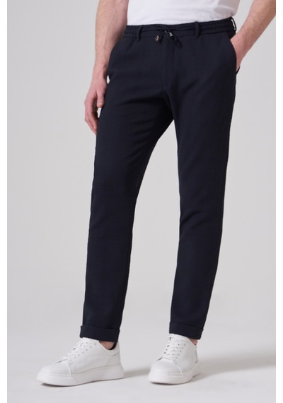 Morven Erkek Lacivert Trend Ekose Lastikli İpli Slim Fit Pantolon 26ms003022200 Lacivert Morven Erkek Lacivert Trend Ekose Lastikli İpli Slim Fit Pantolon 26ms003022200 Lacivert