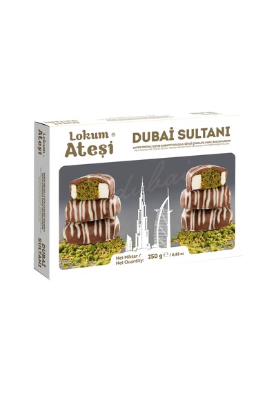 Lokum Ateşi Dubai Sultanı Sultan Lokumu 250 G