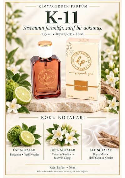 KP K-11 Kadın Parfüm EDP 50 ML