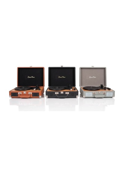 Lenco Classıc Phono Tt-20-gy- Hoparlörlü Bavul Tipi Pikap - Gri