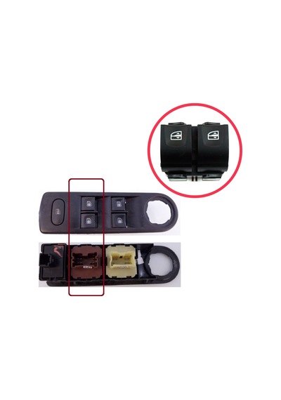 Sol Cam Açma Düğmesi 254113300r Renault Captur Clio 4 Dacia İçin