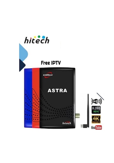 Hitech Korax Astra Full HD Çanaklı Çanaksız Uydu Alıcı