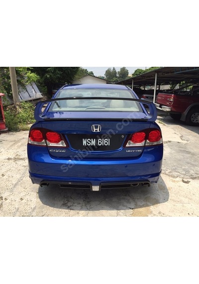 Honda Civic Fd6 Mugen Rr Arka Ek (Plastik) Honda Civic Fd6 Mugen