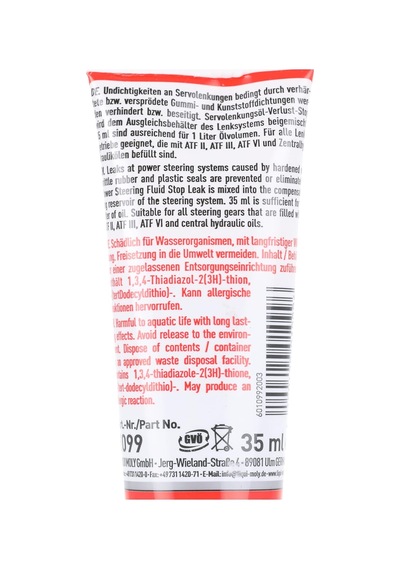 Servo Direksiyon Yağı Kaybı Durdurma 35ml 1099