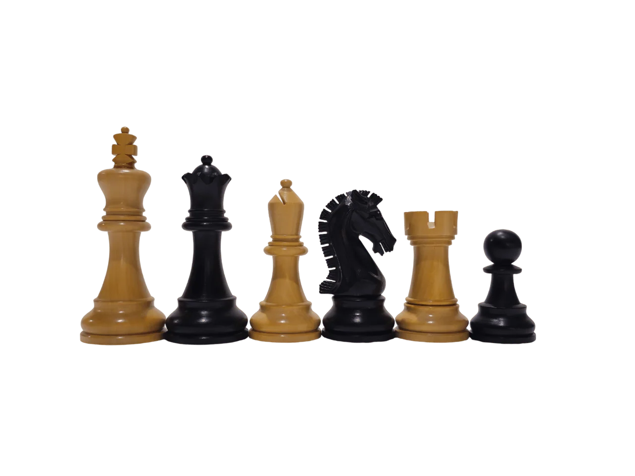 Elegant Yedek Vezirli Ahşap Figür 95 Mm