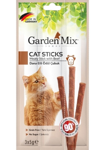 Gardenmix Dana Etli Kedi Ödül Çubuğu 3 x 5 G