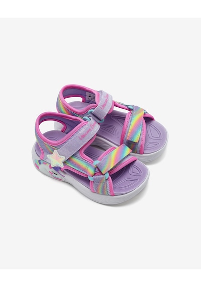 Skechers Unıcorn Dreams Sandal-dreamy Unıcorns Küçük Kız Çocuk Mor Işıklı Sandalet 303107n Lvmt