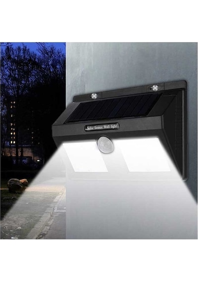 K2 30w 6500k Beyaz Solar Duvar Apliği Kba750