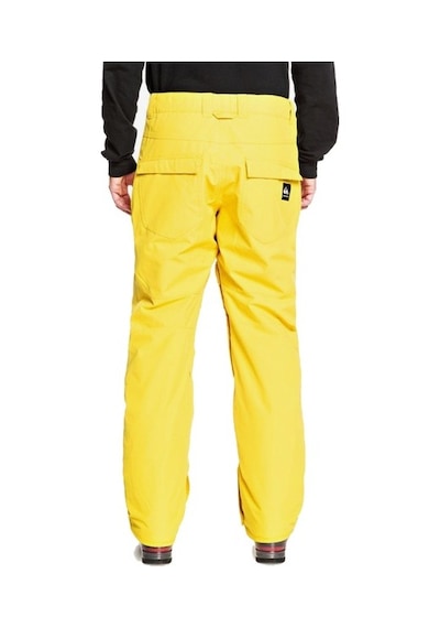 Quiksilver Estate Pt Erkek Sarı Snowboard Pantolonu Siyah