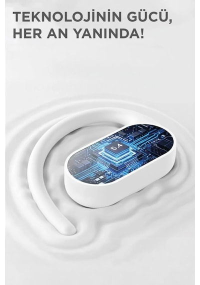 Lenovo Thinkplus Bluetooth Kulaklık Akıllı Dijital Göstergeli 5.4 Kablosuz Kulaklık Lk2 Beyaz